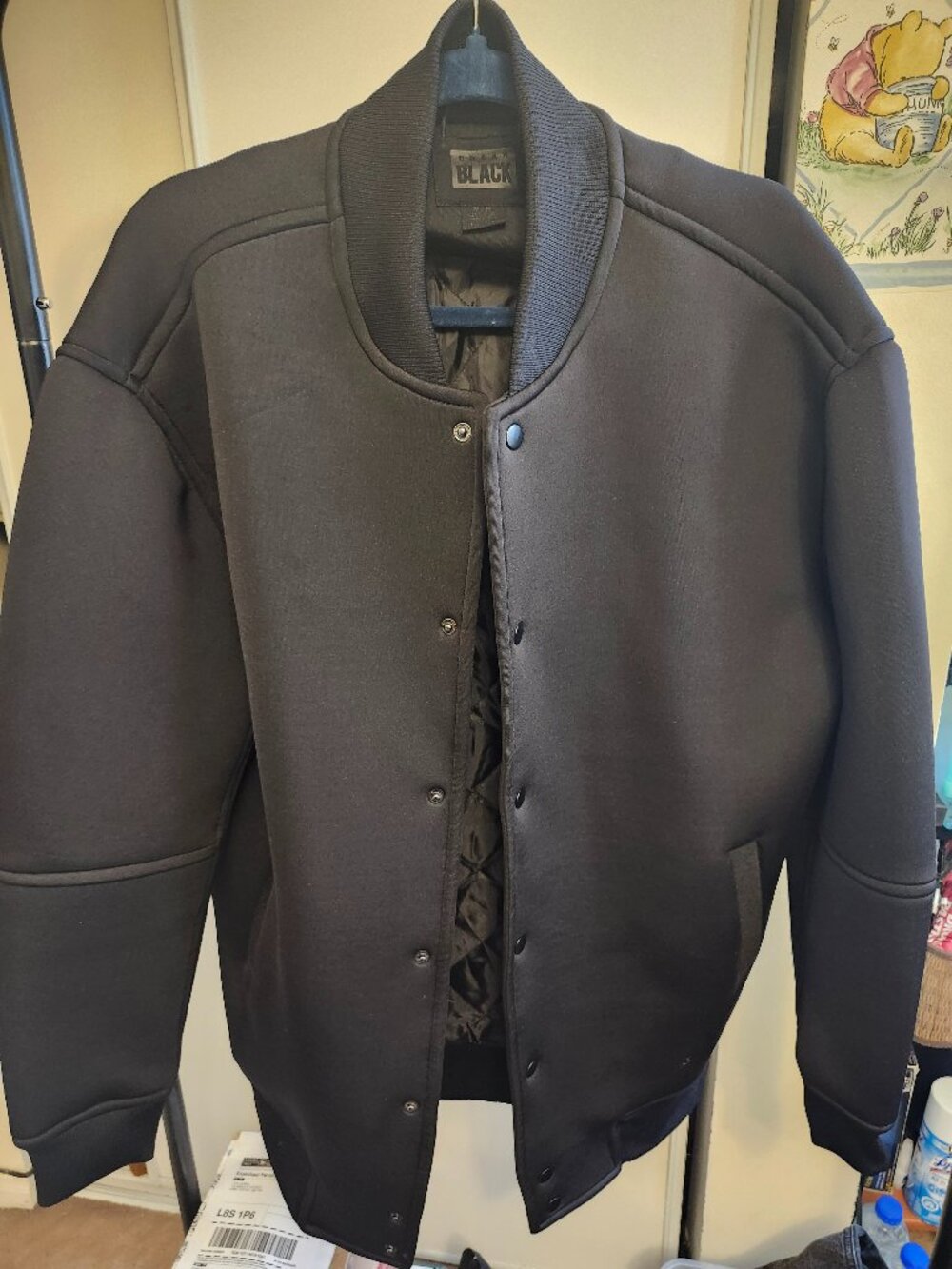 JACKET BLACK SIZE M